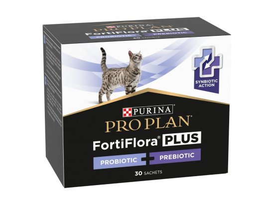 Фото - пробиотики Purina Pro Plan (Пурина Про План) FortiFlora Plus  (ФортиФлора) пробиотик и пребиотик для поддержания микрофлоры кошек и котят