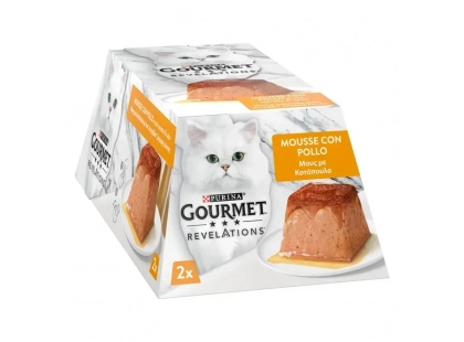 Фото - Gourmet Revelations Chicken влажный корм для кошек, мусс КУРИЦА влажный корм (консервы) Gourmet Revelations Chicken влажный корм для кошек, мусс КУРИЦА