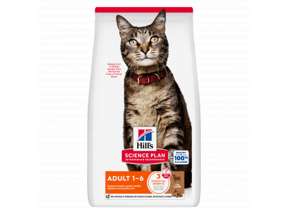 Фото - Hill's Science Plan Adult Optimal Care корм для кошек с ягненком сухой корм Hill's Science Plan Adult Optimal Care корм для кошек с ягненком