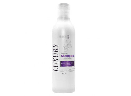 Фото - Modes Luxury Shampoo преміальний шампунь для короткошерстих котів і собак щоденний догляд (шампуні, кондиціонери та інші засоби) Modes Luxury Shampoo преміальний шампунь для короткошерстих котів і собак