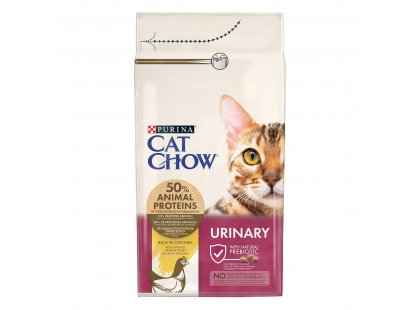 Фото - сухой корм Cat Chow (Кет Чау) Urinary Tract Health (УРИНАРИ) корм для кошек для профилактики мочекаменной болезни