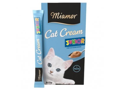 Фото - Miamor Cream Junior кремові ласощі для кошенят ласощі Miamor Cream Junior кремові ласощі для кошенят