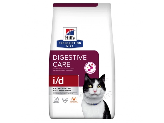 Фото - ветеринарные корма Hill's Prescription Diet i/d Digestive Care корм для кошек с курицей