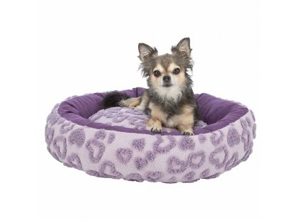 Фото 2 -  лежаки, матраси, килимки та будиночки Trixie Hearts лежак для собак до дня Святого Валентина СЕРЦЯ, бузковий
