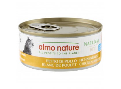 Фото 2 -  вологий корм (консерви) Almo Nature HFC NATURAL CHICKEN BREAST консерви для кішок КУРЯЧА ГРУДКА