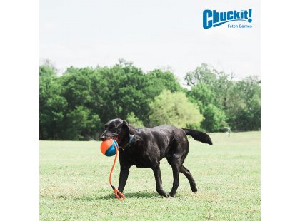 Фото 2 -  игрушки CHUCKIT Rope Fetch игрушка для собак МЯЧ НА ВЕРЕВКЕ