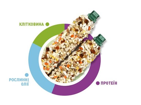 Фото - лакомства Padovan (Падован) Stix Puffy Criceti лакомые палочки для хомяков и мелких грызунов