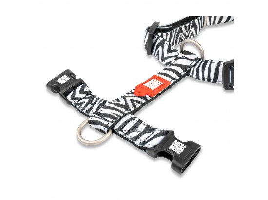 Фото - амуніція Max & Molly Urban Pets H-Harness шлея для собаки Zebra