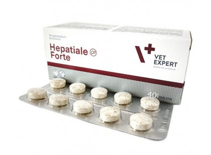 Фото 3 -  гепатопротекторы VetExpert (ВетЭксперт) Hepatiale Forte (Гепатиале Форте) пищевая добавка для поддержки и защиты функций печени у кошек и собак