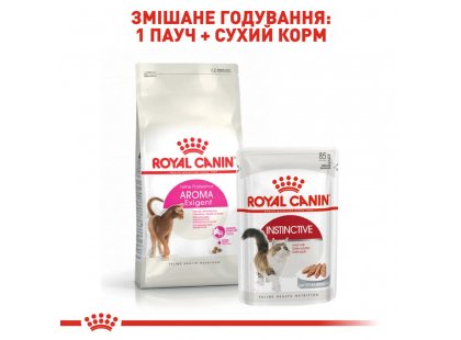 Фото - сухий корм Royal Canin AROMA EXIGENT (АРОМА ЕКСИДЖЕНТ ДЛЯ ПЕРЕПЕРЕДЛИВИХ) сухий корм для дорослих кішок