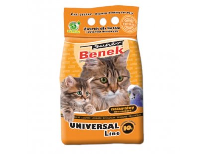 Фото 2 -  наповнювачі Super Benek (Супер Бенек) Universal Natural бентонітовий наповнювач для котячого туалету