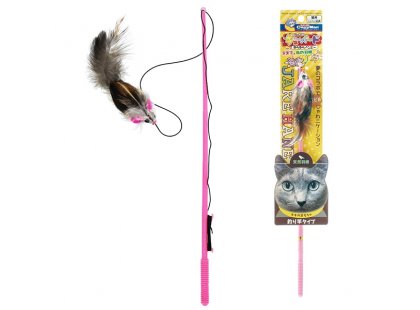 Фото - CattyMan Feather Mouse играшка для кішок ВУДОЧКА З МИШКОЮ іграшки CattyMan Feather Mouse играшка для кішок ВУДОЧКА З МИШКОЮ