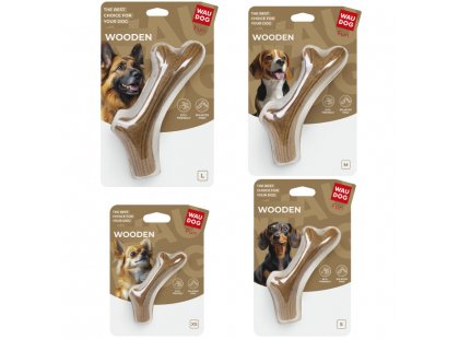 Фото 3 -  іграшки Collar WAUDOG Fun Wooden іграшка для жування для собак РІГ