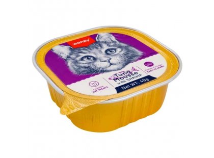Фото - Wanpy Tuna & Shrimp влажный корм для кошек, ТУНЕЦ и КРЕВЕТКИ, мусс влажный корм (консервы) Wanpy Tuna & Shrimp влажный корм для кошек, ТУНЕЦ и КРЕВЕТКИ, мусс