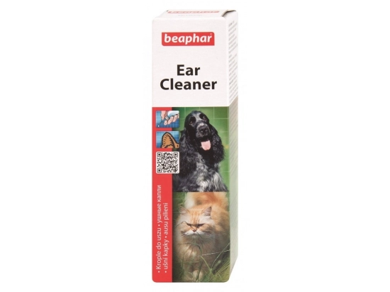 Фото - Beaphar Ear Cleaner Средство для поддержки гигиены и очистки ушей у собак и котов для ушей Beaphar Ear Cleaner Средство для поддержки гигиены и очистки ушей у собак и котов