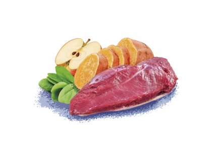 Фото 2 -  влажный корм (консервы) Brit Mono Protein Christmas Duck влажный корм для собак, рождественский ужин УТКА