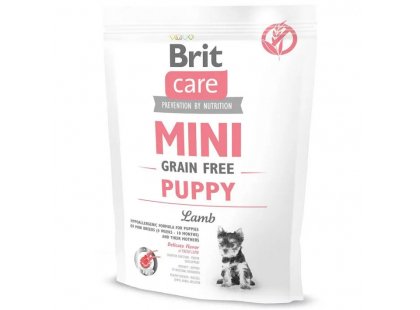 Фото - сухой корм Brit Care Dog Grain Free Mini Puppy Lamb беззерновой сухой корм для щенков мини пород ЯГНЕНОК