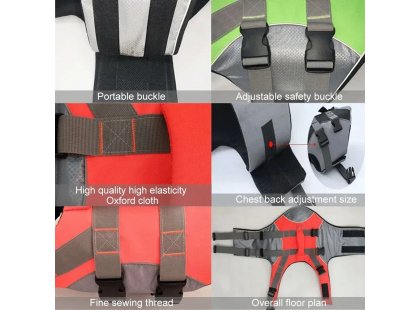 Фото 4 -  рятувальні жилети Fovis Derby Reflective Dog Life Jacket рятувальний жилет для собак