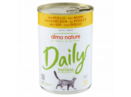 Фото - Almo Nature Daily ADULT CHICKEN консервы для кошек КУРИЦА влажный корм (консервы) Almo Nature Daily ADULT CHICKEN консервы для кошек КУРИЦА