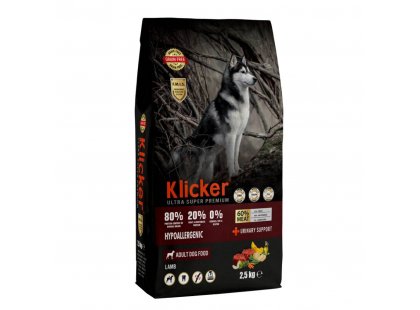 Фото - Klicker Dog Hypoallergenic Lamb сухий гіпоалергенний корм для собак ЯГНЯ сухий корм Klicker Dog Hypoallergenic Lamb сухий гіпоалергенний корм для собак ЯГНЯ