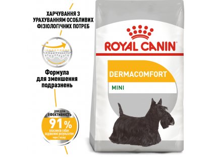 Фото 5 -  сухий корм Royal Canin MINI DERMACOMFORT корм для собак із чутливою шкірою (до 10 кг)