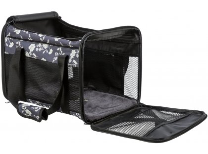 Фото 2 -  переноски, сумки, рюкзаки Trixie Adrina сумка-переноска для собак и кошек, черный (28895)