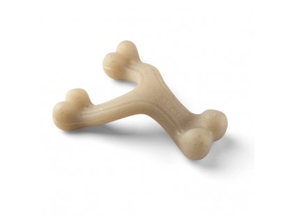 Фото - Nylabone Gourmet Wishbone Chicken жувальна іграшка для собак КІСТКА, смак КУРКИ іграшки Nylabone Gourmet Wishbone Chicken жувальна іграшка для собак КІСТКА, смак КУРКИ