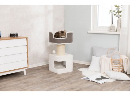 Фото 3 -  когтеточки, с домиками Trixie AVA домик-башня, когтеточка для кошек