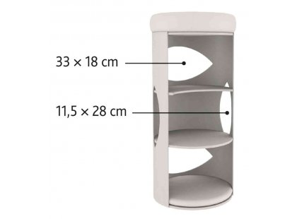 Фото 4 -  дряпалки, з будиночками Trixie CRACIA (ГРАЦІЯ) будиночок-кігтеточка для котів (43376)