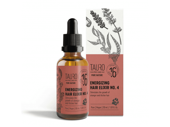 Фото - Категории Tauro (Тауро) Pro Line Energizing Hair Elixir № 4 эликсир для стимуляции роста шерсти у собак и котов