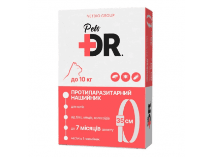Фото - Dr.Pets (Доктор Петс) Ошейник от блох и клещей для кошек, серый от блох и клещей Dr.Pets (Доктор Петс) Ошейник от блох и клещей для кошек, серый