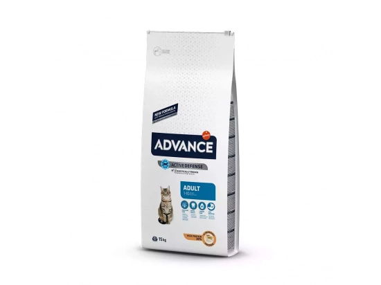 Фото - сухой корм Advance (Эдванс) Cat Chiсken & Rice - корм для кошек в возрасте от 1 года до 10 лет (с курицей и рисом)