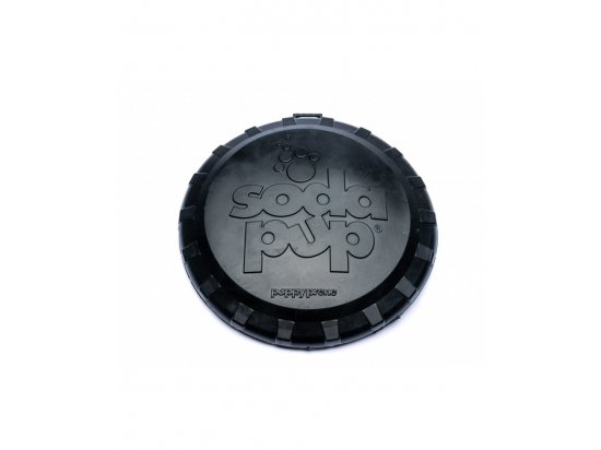 Фото - игрушки SodaPup (Сода Пап) Magnum Bottle Top Flyer Large прочная игрушка для собак ФРИСБИ, черный