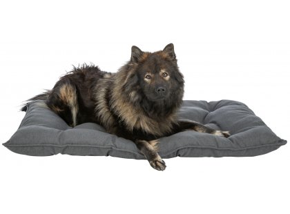Фото 2 -  лежаки, матрасы, коврики и домики Trixie Caliente подушка-лежак для собак, темно-серый