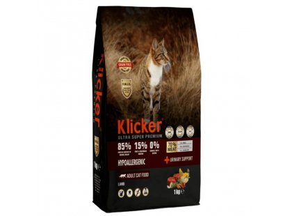 Фото - Klicker Hypoallergenic Lamb сухой гипоаллергенный корм для кошек ЯГНЕНОК сухой корм Klicker Hypoallergenic Lamb сухой гипоаллергенный корм для кошек ЯГНЕНОК