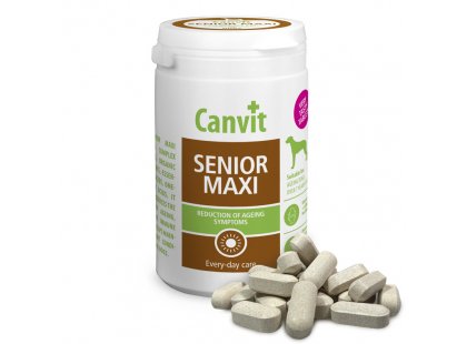Фото 2 -  витамины и минералы Canvit Senior Maxi (Сеньйор Макси) витамины для пожилих собак больших пород
