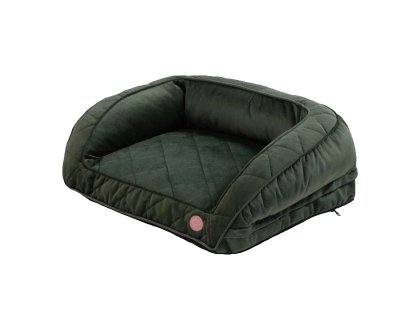 Фото - лежаки, матрасы, коврики и домики Harley & Cho SLEEPER MINI GREEN диван для собак малых пород, зеленый