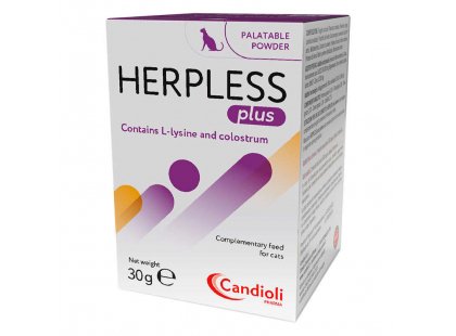 Фото - для імунітету Candioli (Кандіолі) Herpless Plus (Херплес Плюс) противірусний порошок для лікування герпевірусної інфекції у кішок та собак