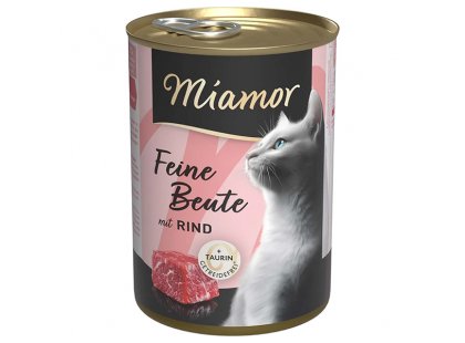 Фото 2 -  влажный корм (консервы) Miamor Feine Beute mit Rind беззерновой влажный корм для кошек ГОВЯДИНА