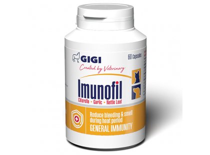 Фото 2 -  для иммунитета GiGi Imunofil препарат для укрепления иммунитета и уменьшения специфического запаха у собак и кошек во время течки