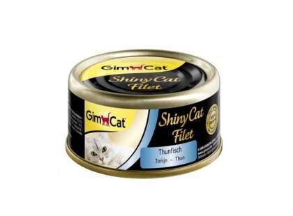 Фото - Gimcat (Джимкет) SHINY CAT FILET (ТУНЕЦ ФИЛЕ) консервы для кошек влажный корм (консервы) Gimcat (Джимкет) SHINY CAT FILET (ТУНЕЦ ФИЛЕ) консервы для кошек