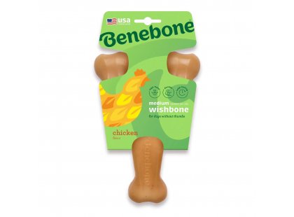 Фото - Benebone Wishbone Chicken жувальна іграшка для собак ВИЛОЧКОВА КІСТКА, смак КУРКИ іграшки Benebone Wishbone Chicken жувальна іграшка для собак ВИЛОЧКОВА КІСТКА, смак КУРКИ