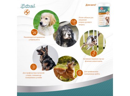 Фото 7 -  хондропротекторы 8in1 (8в1) EXCEL GLUCOSAMIN & MSM (ЕКСЕЛЬ ГЛЮКОЗАМИН И МСМ) пищевая добавка для собак