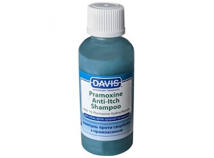 Фото 3 -  для кожи и шерсти Davis PRAMOXINE ANTI-ITCH SHAMPOO шампунь от зуда для собак и котов
