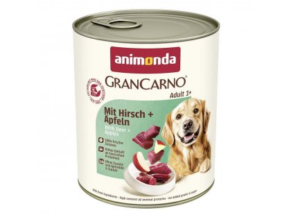 Фото - Animonda GranCarno Adult Deer & Apple влажный корм для собак ОЛЕНИНА и ЯБЛОКИ влажный корм (консервы) Animonda GranCarno Adult Deer & Apple влажный корм для собак ОЛЕНИНА и ЯБЛОКИ