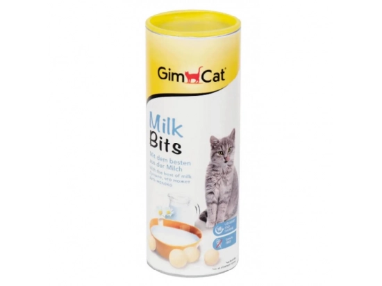 Фото - ласощі Gimcat MILK BITS (МОЛОЧНІ ШКІКИ) вітамінні ласощі для котів