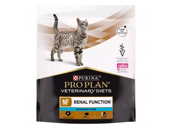 Фото - ветеринарные корма Purina Pro Plan (Пурина Про План) Veterinary Diets NF Renal Function Advanced Care лечебный корм для кошек для поддержания функции почек