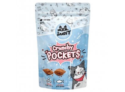 Фото - Mr. Bandit Cat Crunchy Pockets Salmon лакомство для кошек ПОДУШЕЧКИ ИЗ ЛОСОСЯ корм и лакомства Mr. Bandit Cat Crunchy Pockets Salmon лакомство для кошек ПОДУШЕЧКИ ИЗ ЛОСОСЯ