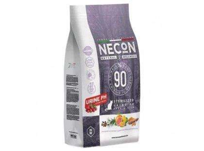 Фото - сухий корм Necon Natural Wellness Cat Sterilized Urine PH Control Pork & Rice сухий корм для стерилізованих котів СВИНИНА І РИС