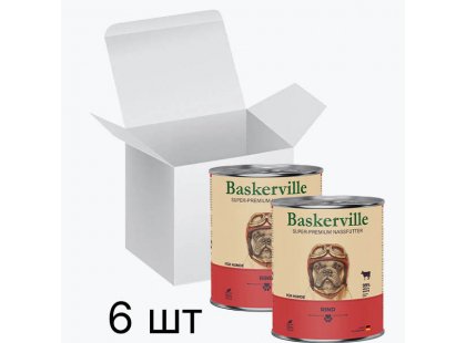 Фото 3 -  вологий корм (консерви) Baskerville (Баскервіль) ЯЛОВИЧИНА - консерви для собак